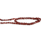 5x3mm Mozambique Garnet Faceted Teardrops 14 inch 75 beads - The Bead Traders