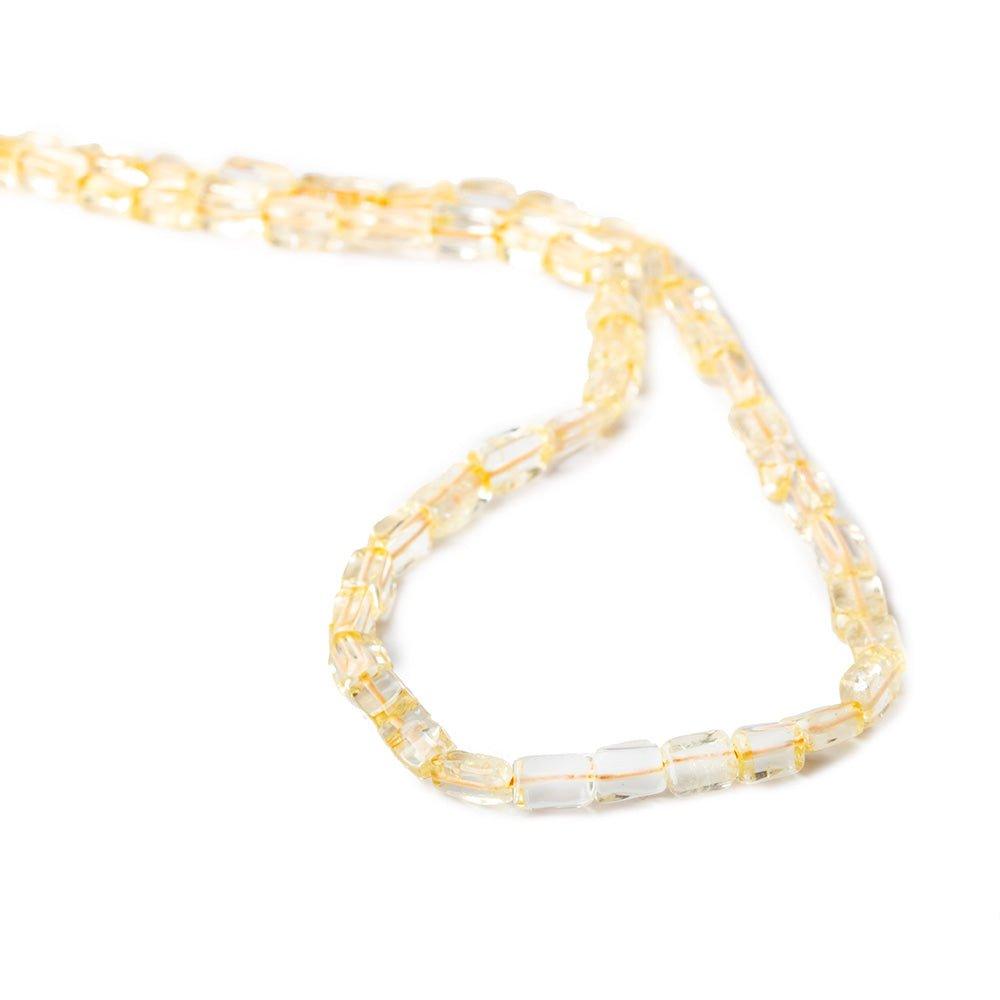 5x4-8x5mm Citrine Plain Rectangle Beads 13 inch 50 pieces - The Bead Traders