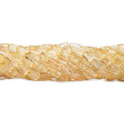 5x4-8x5mm Citrine Plain Rectangle Beads 13 inch 50 pieces - The Bead Traders