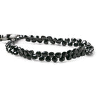 5x5mm Black Spinel Faceted Heart Beads 8 inch 69 pieces - The Bead Traders