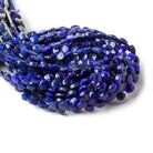 5x5mm Lapis Lazuli Heart MicroBriolette Beads 6 inch 52 pieces - The Bead Traders