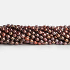 5x6mm Tricolor Oval Pearls 15 inch 60 beads - The Bead Traders