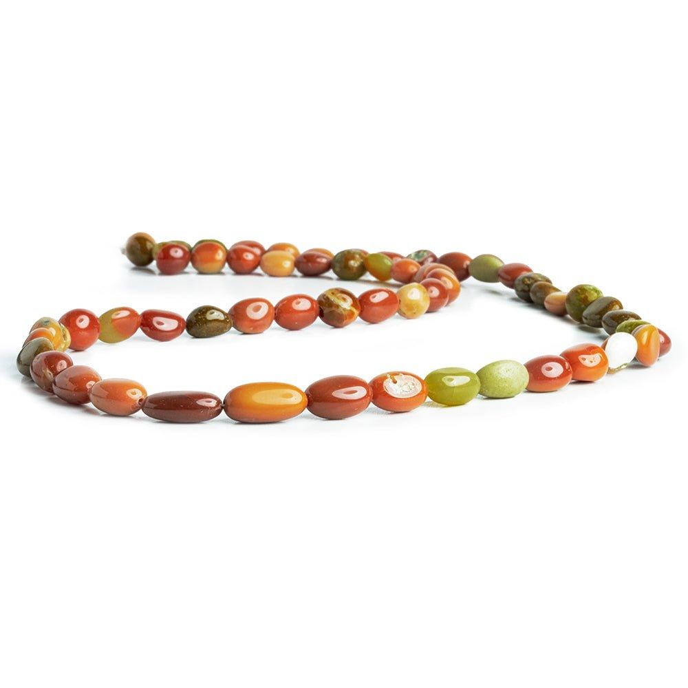 6-12mm Tree Opal Plain Nugget Beads 18 inch 55 pieces - The Bead Traders