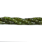 6-6.5mm Idocrase Faceted Heishis 8 inch 70 beads - The Bead Traders