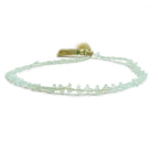 6-6.5mm Seafoam Green Chalcedony Butterfly Beads 11.5 inch 47 pieces - The Bead Traders