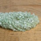 6-7mm Prasiolite plain coin Beads 13 inch 48 pieces - The Bead Traders