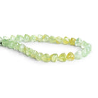 6-7mm Prehnite Faceted Trillions 8 inch 30 beads - The Bead Traders