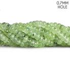 6-8mm Prehnite Plain Rondelles 16 inch 85 beads - The Bead Traders