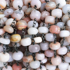 Pink Peruvian Opal Beads