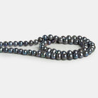 6.5-7mm Steel Peacock Baroque Pearls 15 inch 64 beads - The Bead Traders