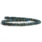 6.5mm Labradorite Plain Heishi Beads 16 inch 170 pieces - The Bead Traders