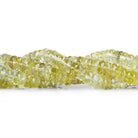 6mm-9mm Lemon Quartz Faceted Heishis 8 inch 70 beads - The Bead Traders