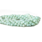 6mm Amazonite faceted round beads 15.5 inch 66 pieces AAA Quality - The Bead Traders