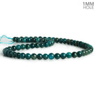 6mm Apatite Plain Rounds 15 inch 60 pieces - The Bead Traders