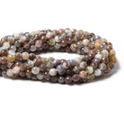 6mm Botswana Banded Agate faceted round beads 15.5 inch 67 pieces AAA - The Bead Traders