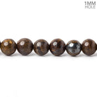 6mm Bronzite plain round 15 inches 65 Beads - The Bead Traders