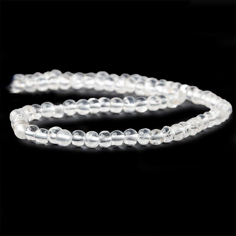 6mm Crystal Quartz Plain Round Beads 14 inch - The Bead Traders