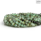 6mm Dendritic Prehnite Plain Rounds 16 inch 70 pieces - The Bead Traders
