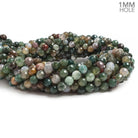 6mm Fancy Jasper faceted round beads 15 inch 67 pieces - The Bead Traders