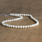 6mm Matte Magnesite Plain Rounds 15 inch 60 beads - The Bead Traders