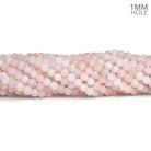 6mm Matte Rose Quartz Rounds 15 inch 65 beads - The Bead Traders