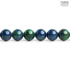 6mm Multi Gemstone Plain Round Beads 15 inch 64 pieces - The Bead Traders
