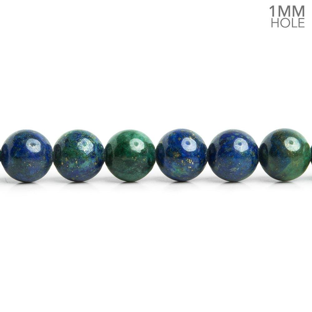6mm Multi Gemstone Plain Round Beads 15 inch 64 pieces - The Bead Traders