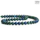 6mm Multi Gemstone Plain Round Beads 15 inch 64 pieces - The Bead Traders