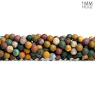 6mm Ocean Jasper Plain Rounds 15 inch 60 beads - The Bead Traders