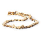 6mm Picture Jasper Corner Drilled Square Beads, 14 inch - The Bead Traders