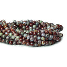 6mm Pietersite Plain Round 1mm drill hole beads 15.5inch 65 pieces - The Bead Traders