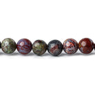 6mm Pietersite Plain Round 1mm drill hole beads 15.5inch 65 pieces - The Bead Traders