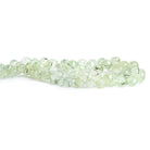 6mm Prehnite Faceted Candy Kiss Beads 8 inch 70 pieces - The Bead Traders