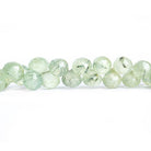 6mm Prehnite Faceted Candy Kiss Beads 8 inch 70 pieces - The Bead Traders