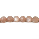 6mm Sunstone faceted round beads 15 inch 62 pieces - The Bead Traders