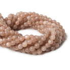 6mm Sunstone faceted round beads 15 inch 62 pieces - The Bead Traders