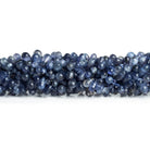 6x4mm-7x4mm Iolite Beads Plain Top Drilled Teardrop 14 inch 110 pieces - The Bead Traders