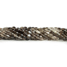 6x4mm Smoky Quartz Faceted Ovals 14 inch 58 beads - The Bead Traders