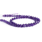 6x5mm Amethyst Bicones 15 inch 65 beads - The Bead Traders