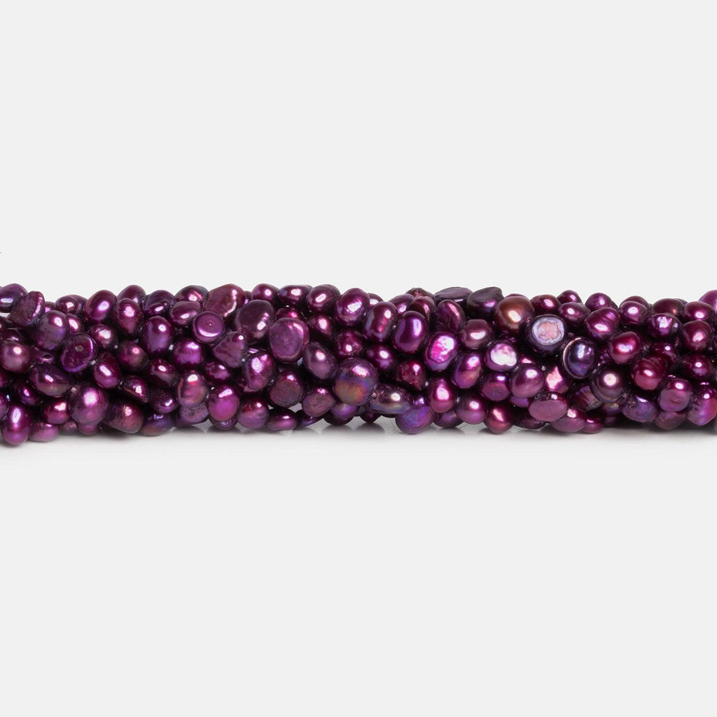 6x5mm Berry Baroque Pearls 15 inch 75 beads - The Bead Traders