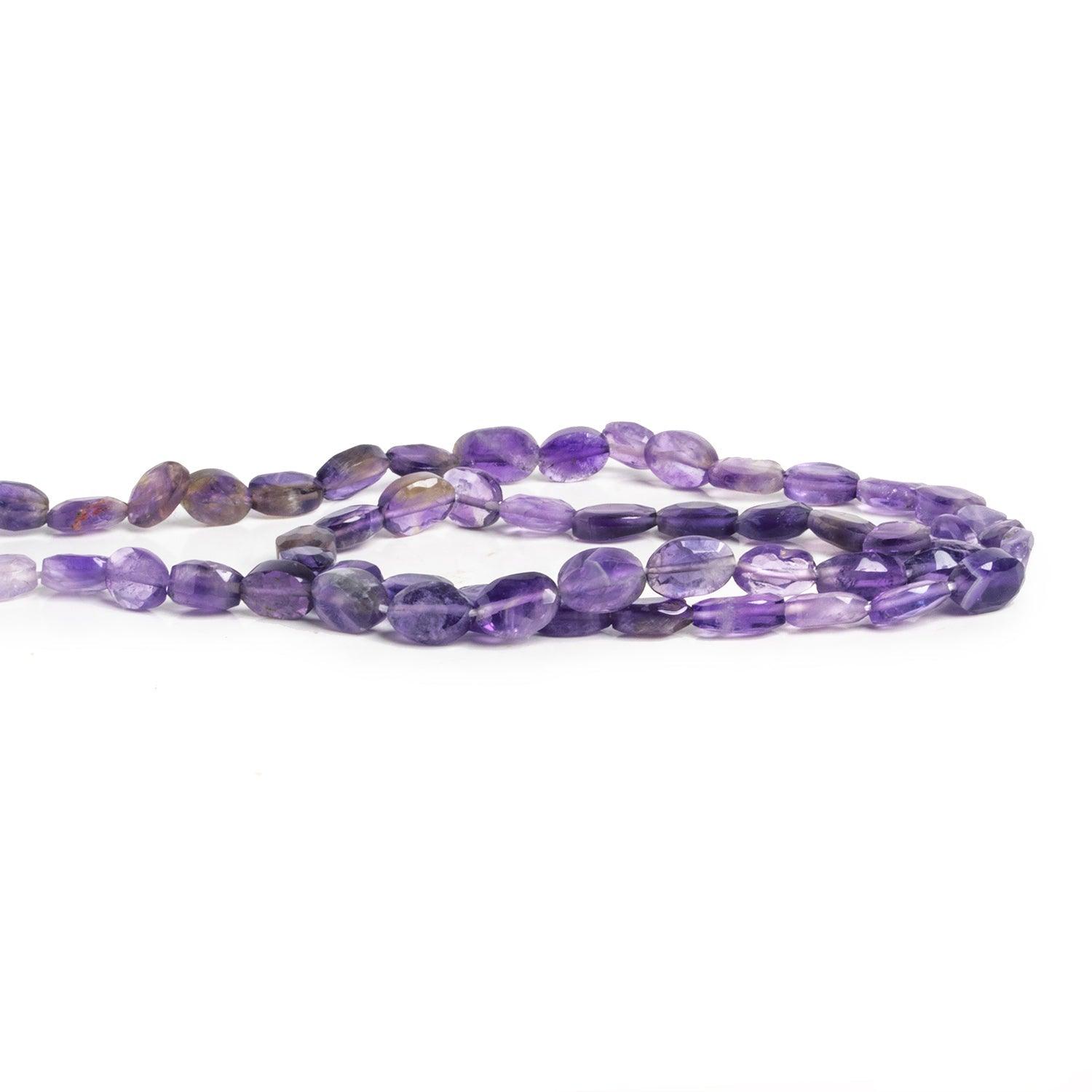 6x5mm Cape Amethyst Faceted Ovals 12 inch 51 beads - The Bead Traders