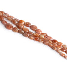 6x5mm Sunstone Plain Ovals - Lot of 3 - The Bead Traders