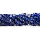 6x6mm Lapis Lazuli faceted nugget beads 13 inch 53 pieces - The Bead Traders