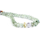 7-9mm Multi Gemstone Twists 9.5 inch 48 beads - The Bead Traders