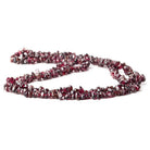 7mm Garnet Chip Beads, 36 inch - The Bead Traders