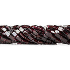7mm Rhodolite Garnet Plain Rectangle Beads, 14 inch - The Bead Traders