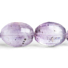 7x10-14x20mm Mossy Amethyst Faceted Oval Beads 16 inches 31 beads - The Bead Traders