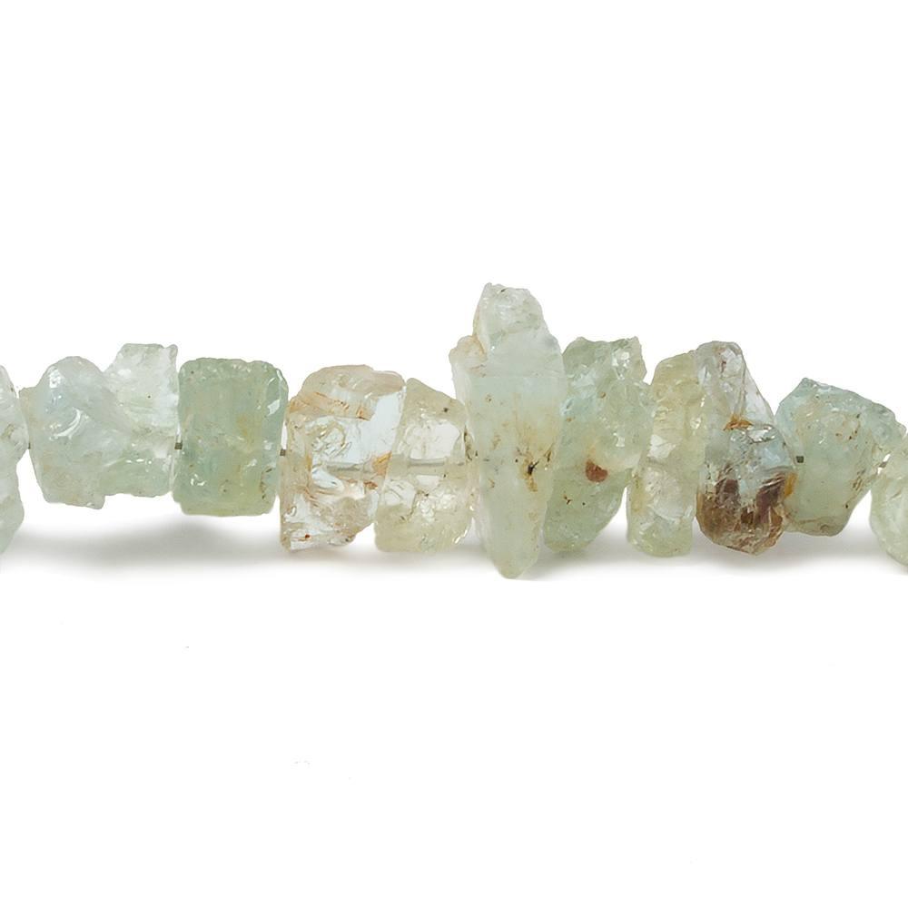 7x4-11x6mm Multi Beryl natural crystal chip beads 8 inch 48 pieces - The Bead Traders