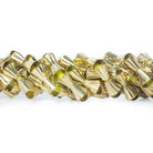 7x4mm Brass Fluted Cone Beads, 8 inch - The Bead Traders