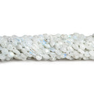 7x4mm Rainbow Moonstone Plain Nuggets 12 inch 41 beads - The Bead Traders